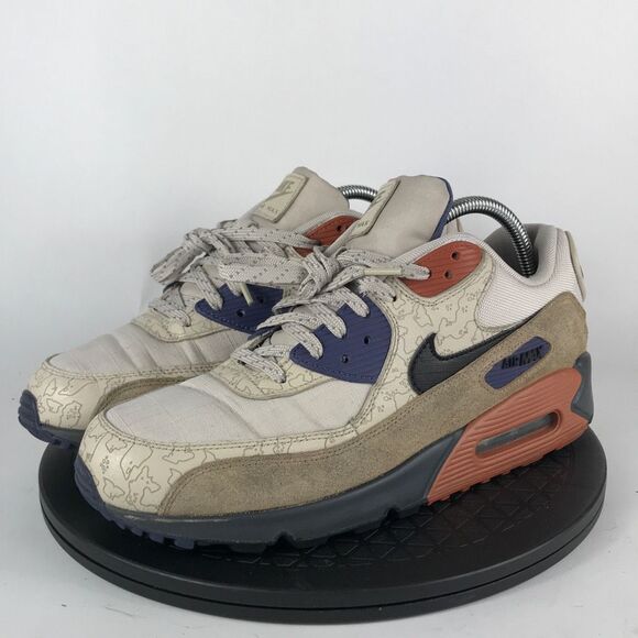 Nike Air Max 90 NRG ‘Camowabb’ Running Shoes CI5646-001 Men’s Size 9.5 - Picture 1 of 12